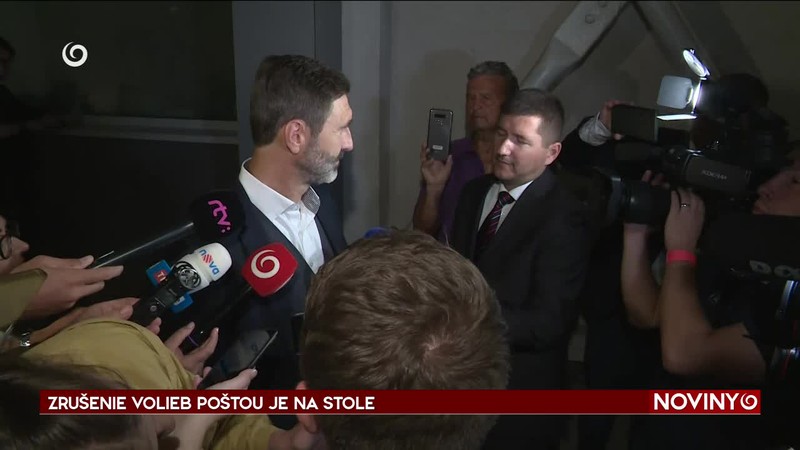 ZRUŠENIE VOLIEB POŠTOU JE NA STOLE