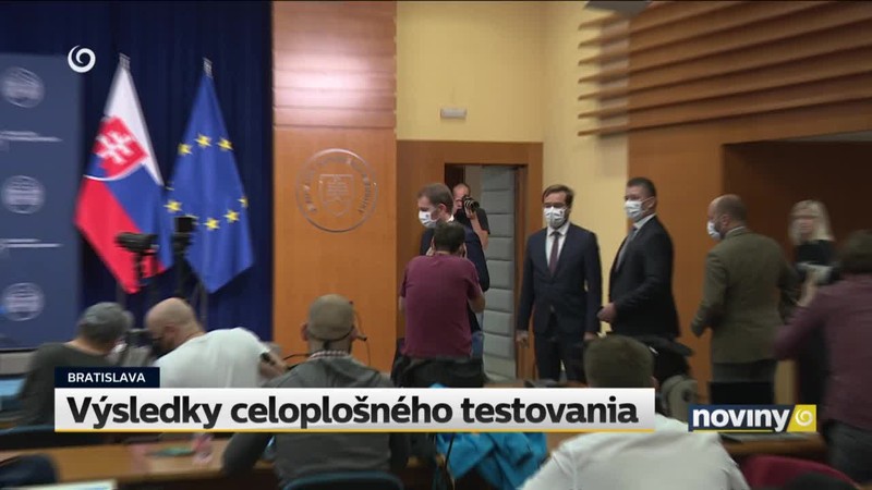 Výsledky celoplošného testovania