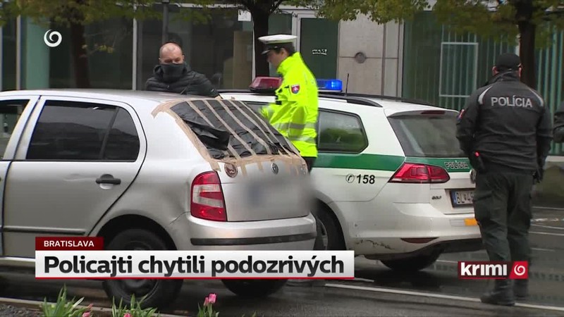 Policajti chytili podozrivých
