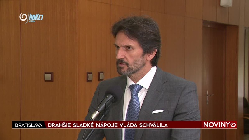 DRAHŠIE SLADKÉ NÁPOJE VLÁDA SCHVÁLILA