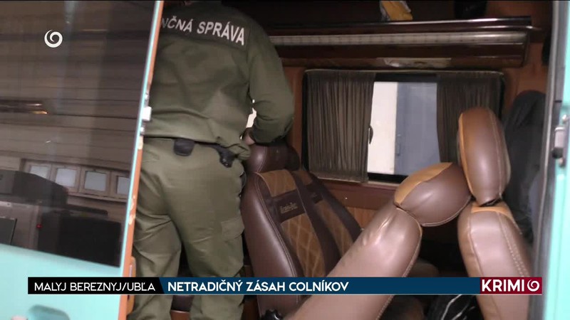 NETRADIČNÝ ZÁSAH COLNÍKOV