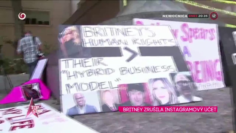 BRITNEY ZRUŠILA INSTAGRAMOVÝ ÚČET