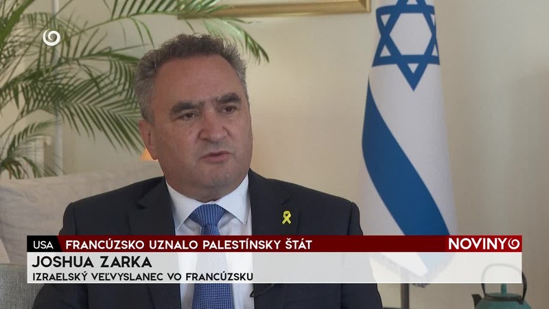 FRANCÚZSKO UZNALO PALESTÍNSKY ŠTÁT