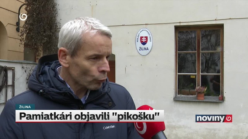 Pamiatkári objavili "pikošku"