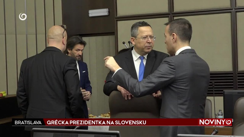 GRÉCKA PREZIDENTKA NA SLOVENSKU