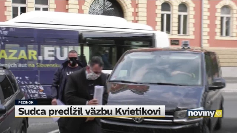 Sudca predĺžil väzbu Kvietikovi