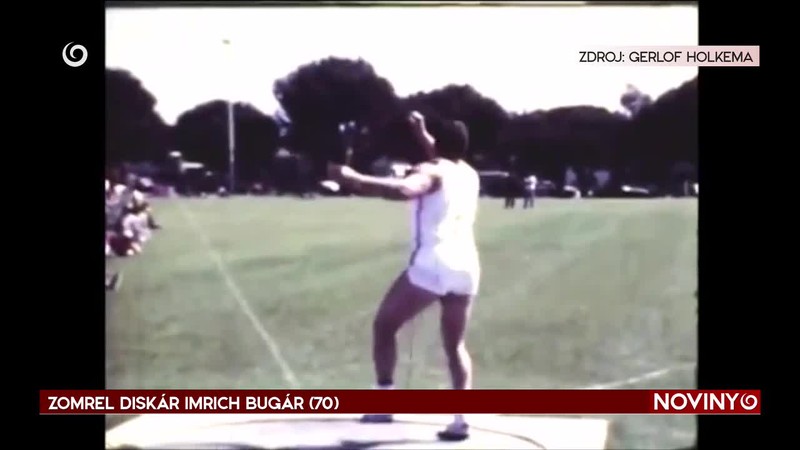 ZOMREL DISKÁR IMRICH BUGÁR (70)