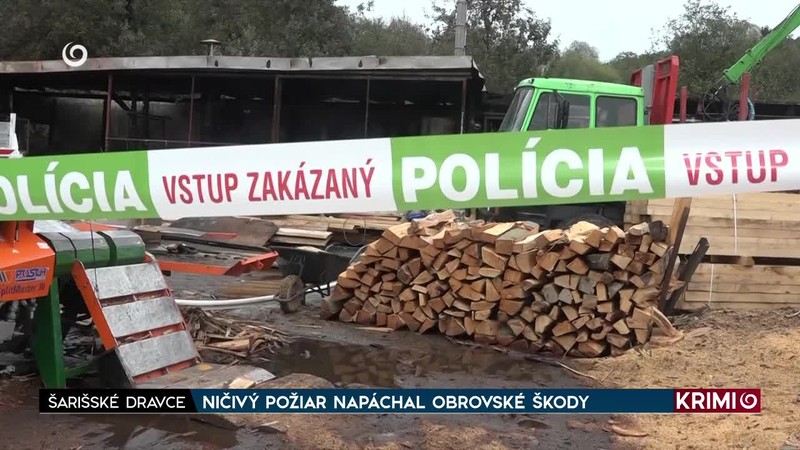 NIČIVÝ POŽIAR NAPÁCHAL OBROVSKÉ ŠKODY