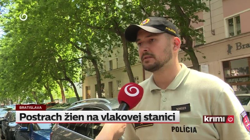 Postrach žien na vlakovej stanici