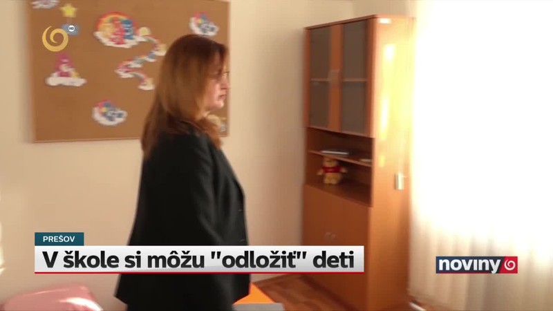 V škole si môžu "odložiť" deti