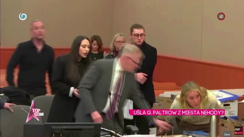 UŠLA G. PALTROW Z MIESTA NEHODY?