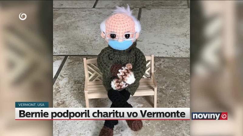 Bernie podporil charitu vo Vermonte