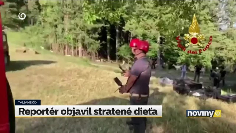 Reportér objavil stratené dieťa