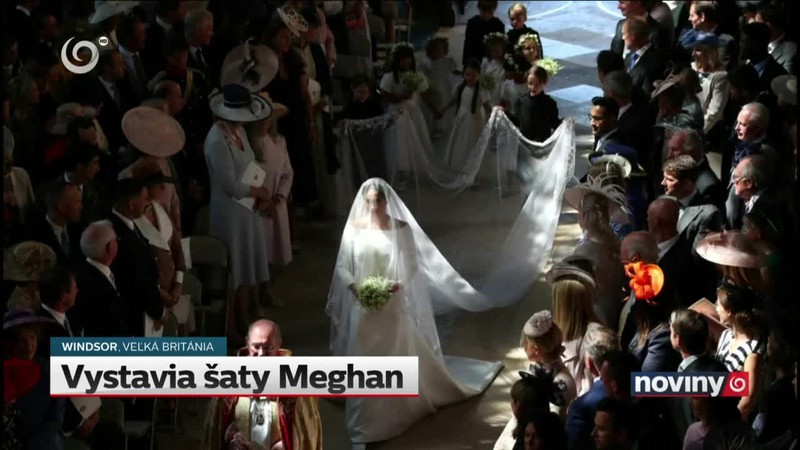 Vystavia šaty Meghan