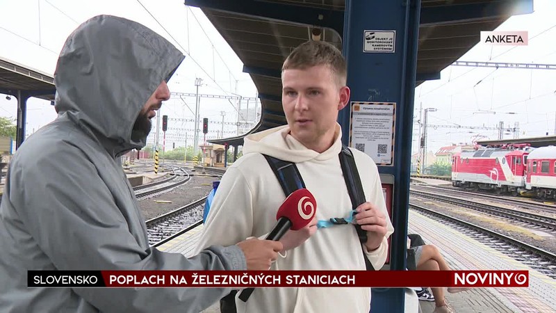 POPLACH NA ŽELEZNIČNÝCH STANICIACH