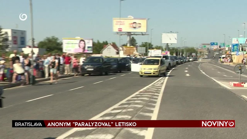 ANONYM "PARALYZOVAL" LETISKO