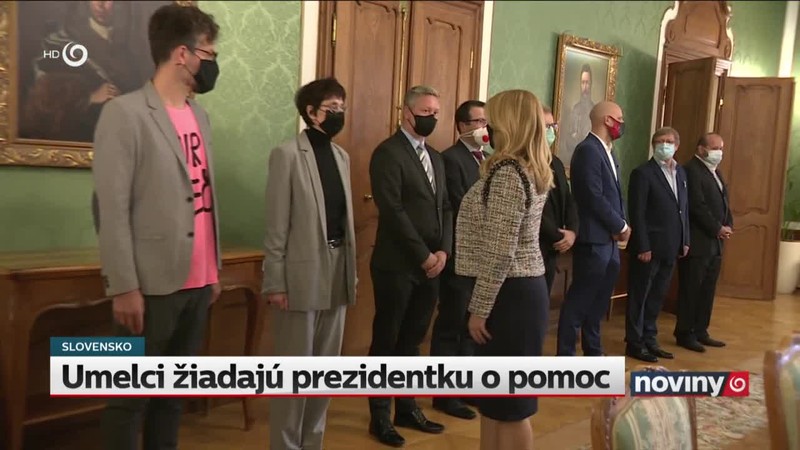 Umelci žiadajú prezidentku o pomoc
