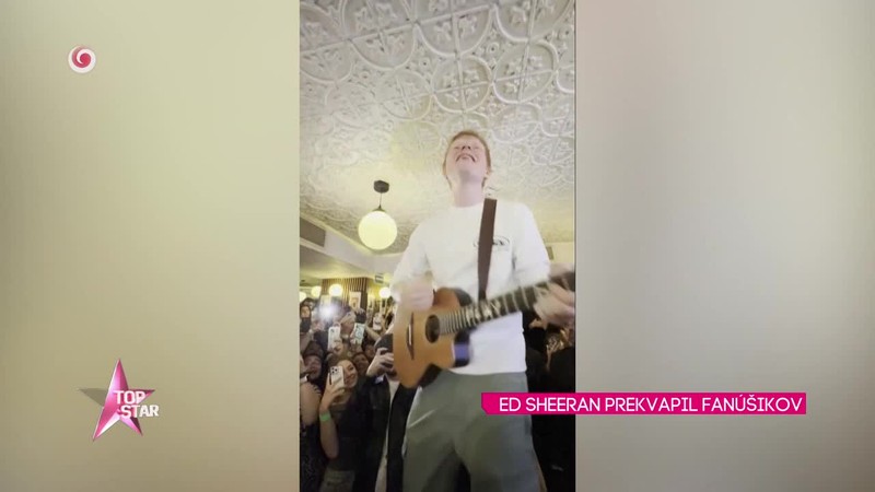 ED SHEERAN PREKVAPIL FANÚŠIKOV