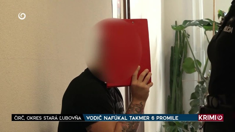 VODIČ NAFÚKAL TAKMER 6 PROMILE