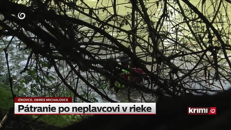 Pátranie po neplavcovi v rieke