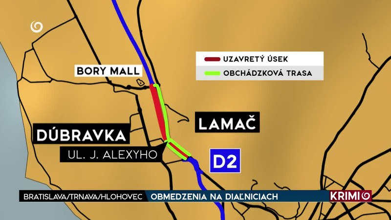 OBMEDZENIA NA DIAĽNICIACH