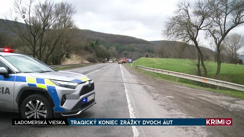 TRAGICKÝ KONIEC ZRÁŽKY DVOCH ÁUT