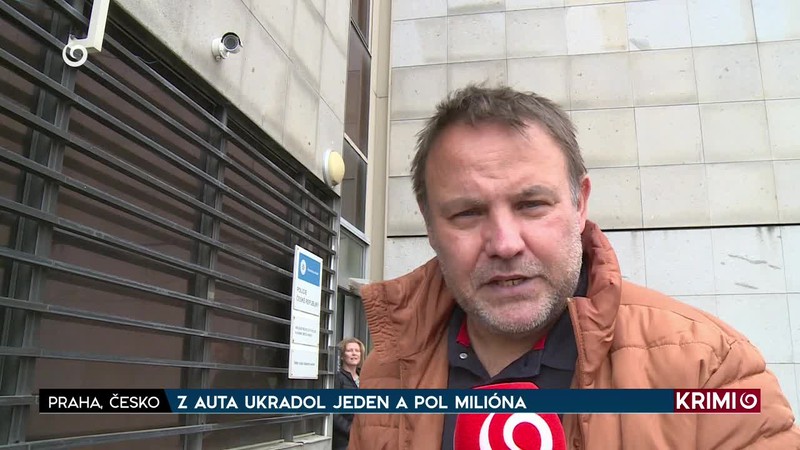 Z AUTA UKRADOL JEDEN A POL MILIÓNA