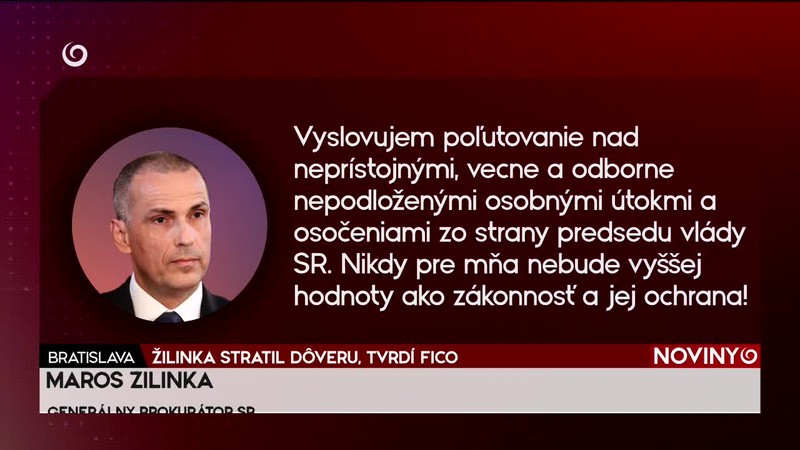 ŽILINKA STRATIL DÔVERU, TVRDÍ FICO