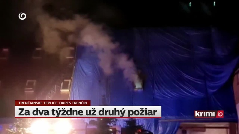 Za dva týždne už druhý požiar