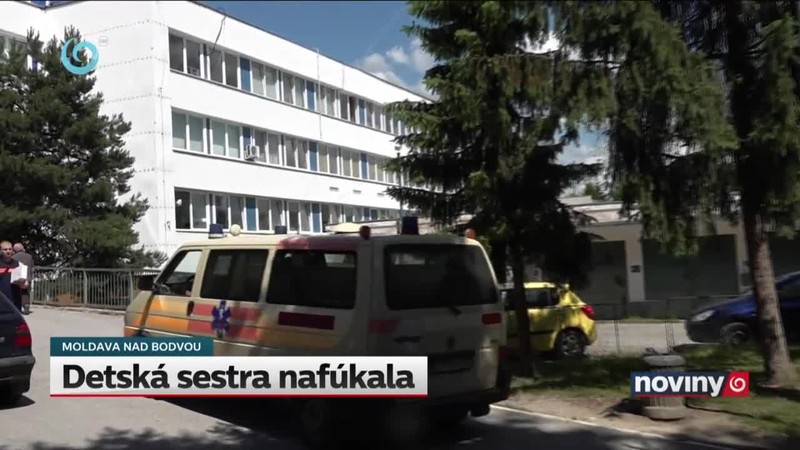 Detská sestra nafúkala