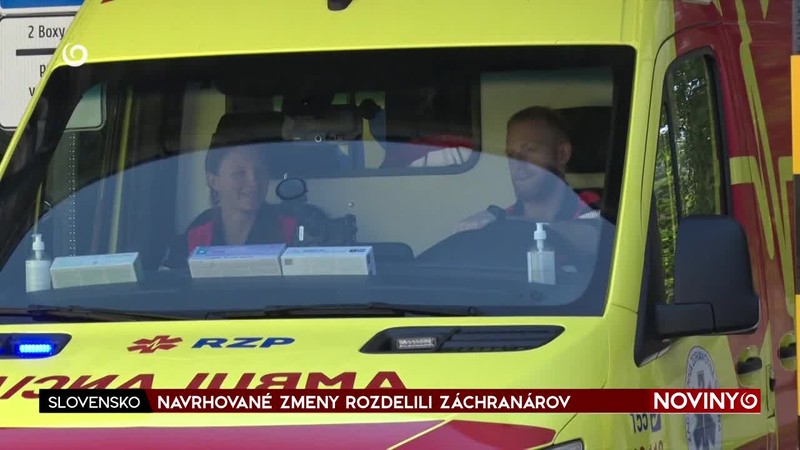 NAVRHOVANÉ ZMENY ROZDELILI ZÁCHRANÁROV