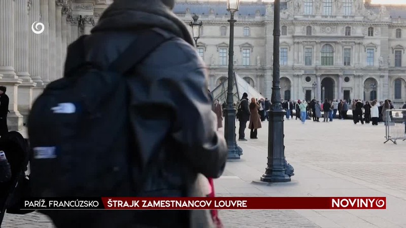ŠTRAJK ZAMESTNANCOV LOUVRE