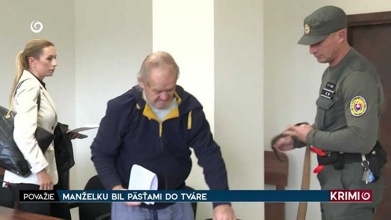 MANŽELKU BIL PÄSŤAMI DO TVÁRE