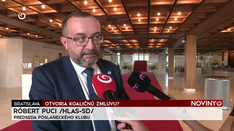 OTVORIA KOALIČNÚ ZMLUVU?