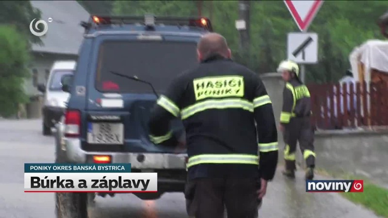 Búrka a záplavy