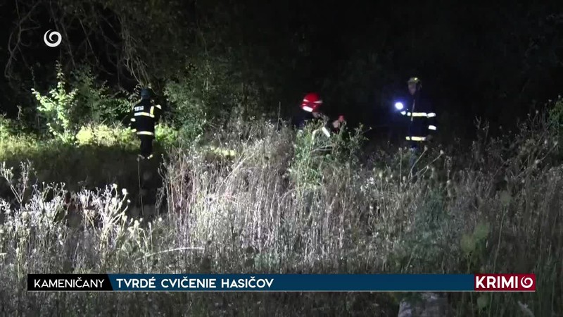 TVRDÉ CVIČENIE HASIČOV