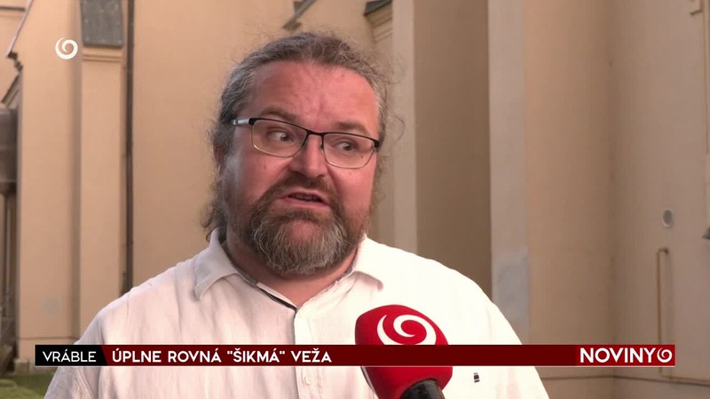 ÚPLNE ROVNÁ "ŠIKMÁ" VEŽA