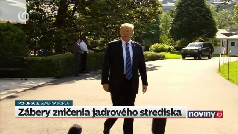 Zábery zničenia jadrového strediska