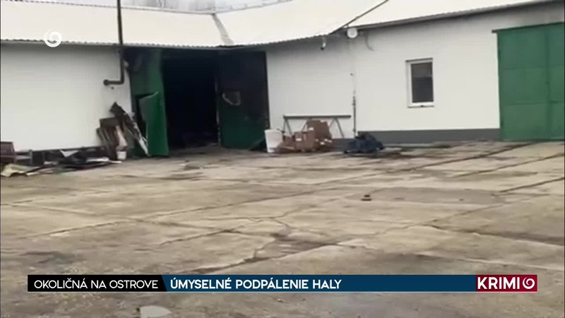 ÚMYSELNÉ PODPÁLENIE HALY