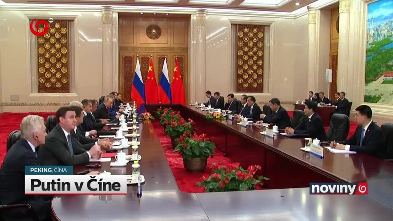 Putin v Číne