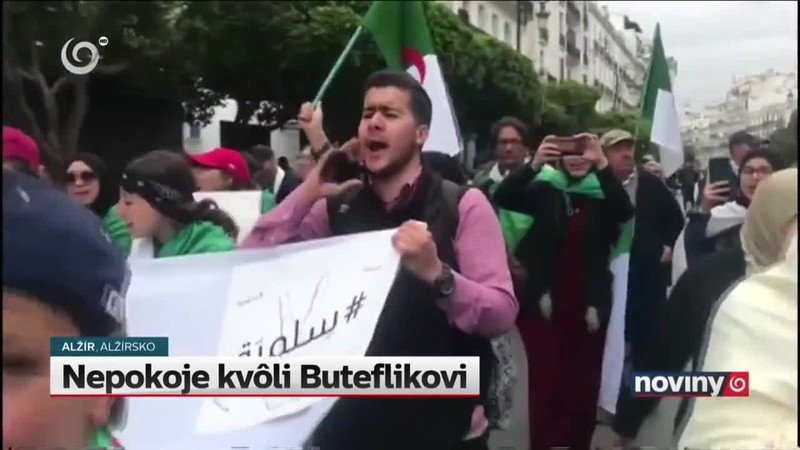 Nepokoje kvôli Buteflikovi