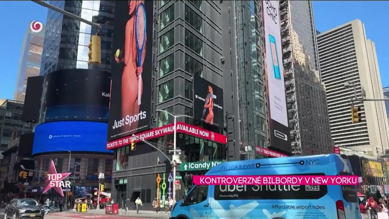 KONTROVERZNÉ BILBORDY V NEW YORKU