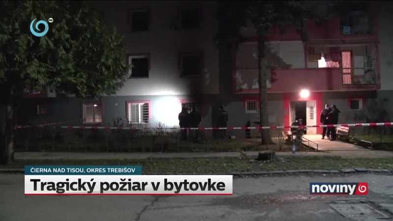 Tragický požiar v bytovke