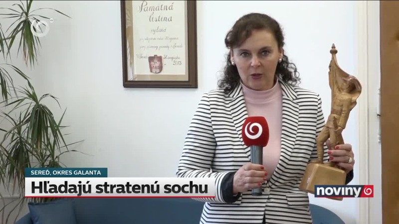 Hľadajú stratenú sochu