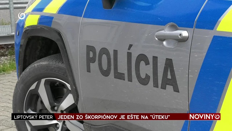 JEDEN ZO ŠKORPIÓNOV JE EŠTE NA "ÚTEKU"