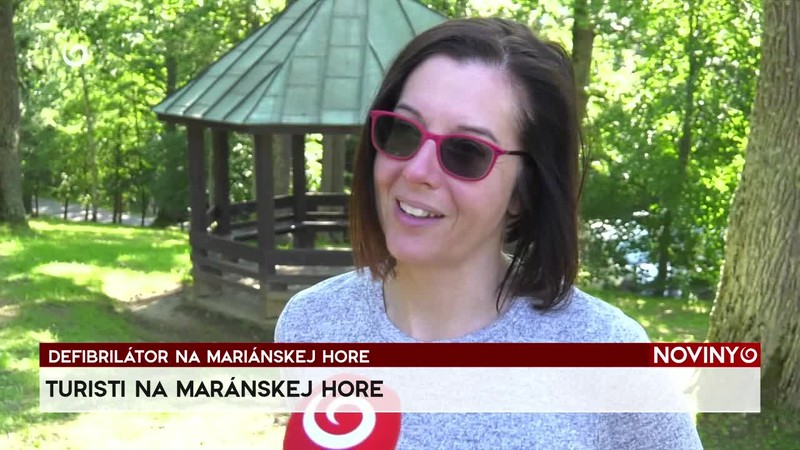 DEFIBRILÁTOR NA MARIÁNSKEJ HORE