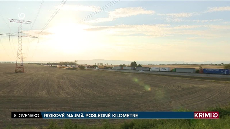 RIZIKOVÉ NAJMÄ POSLEDNÉ KILOMETRE
