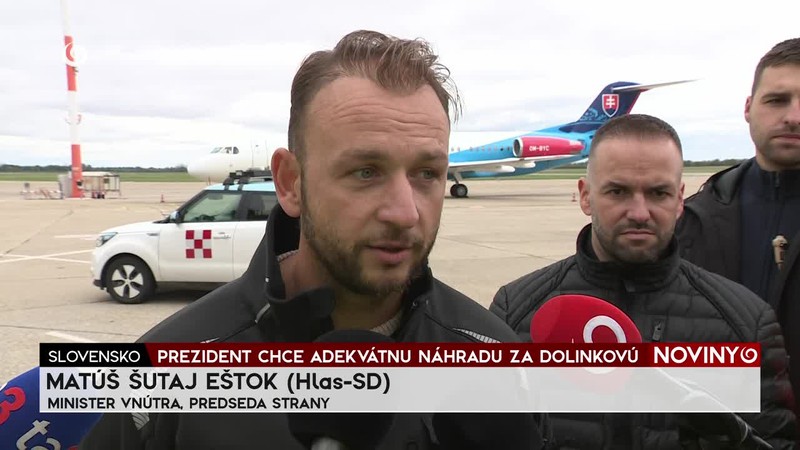 PREZIDENT CHCE ADEKVÁTNU NÁHRADU ZA DOLINKOVÚ