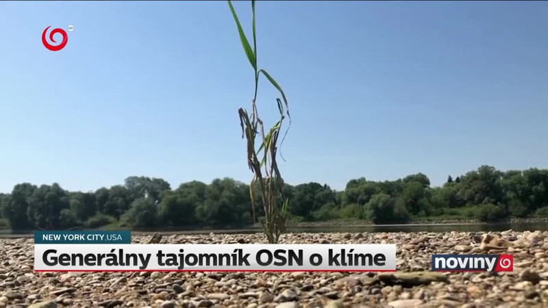 Generálny tajomník OSN o klíme
