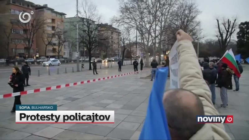 Protesty policajtov